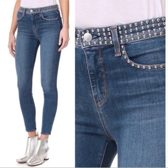 L’Agence Margot Studs Dark Vintage High Rise USA - Picture 1 of 8